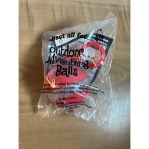 VINTAGE 2000 “OUTDOOR ADVENTURE BALLS” Red ARBY’S-NIP/VERY RARE